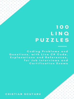 cover image of 100 LINQ PUZZLES
